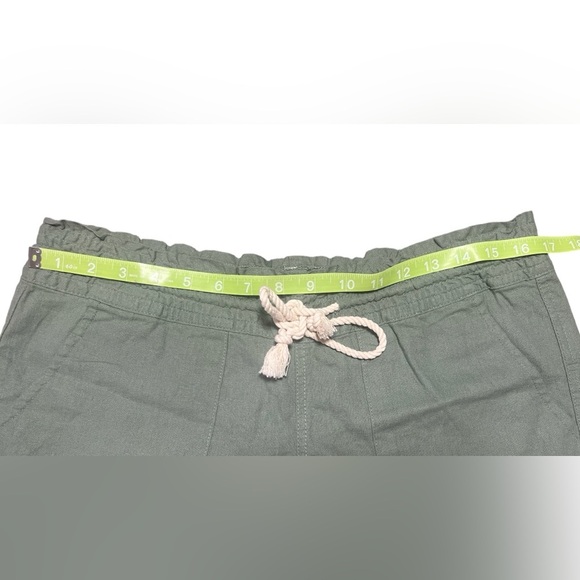 Roxy Oceanside Olive Shorts Size Medium - Picture 6 of 7